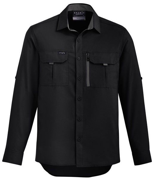 Syzmik Mens Outdoor Long Sleeve Shirt