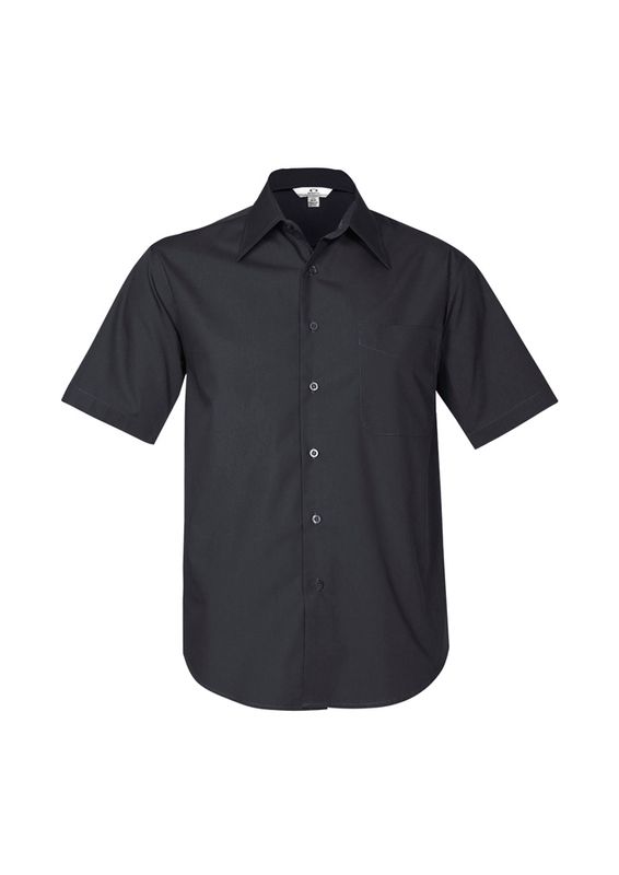 Fashion Biz Mens Metro Short Sleeve Shirt