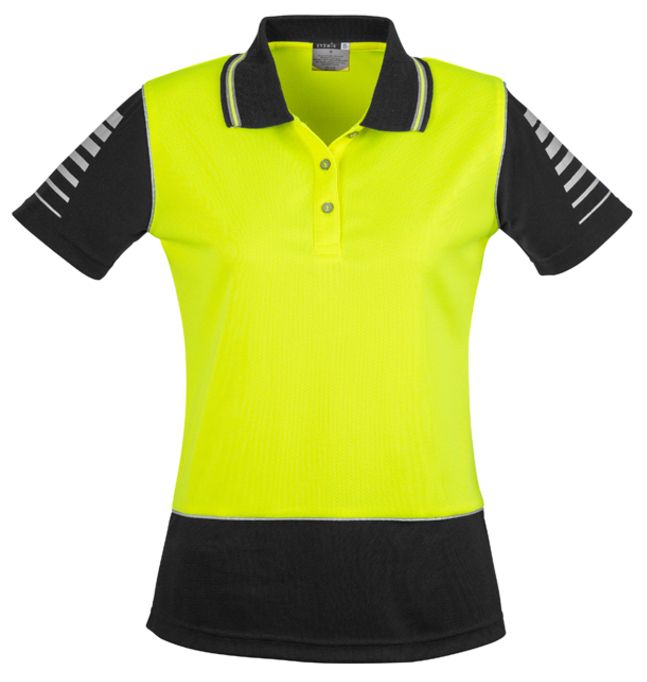 Syzmik Womens Hi Vis Zone Polo