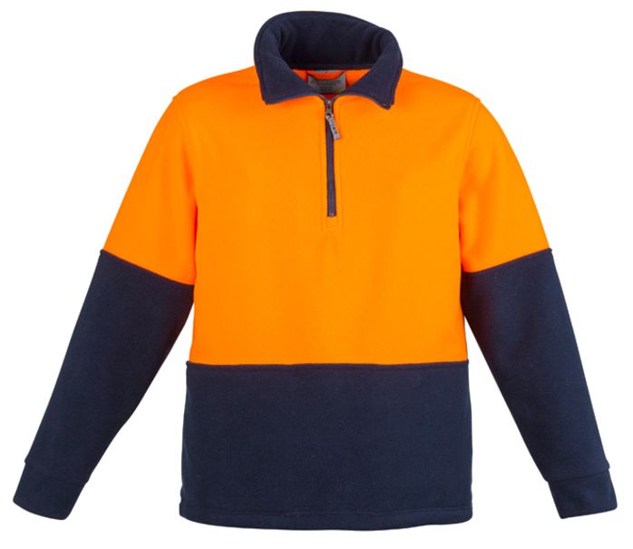 Syzmik Hi Vis Half Zip Polar Fleece Jumper