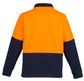 Syzmik Hi Vis Half Zip Polar Fleece Jumper