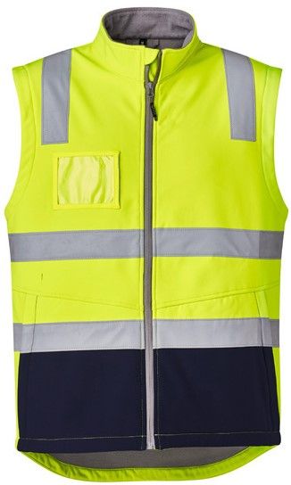 Syzmik Unisex Hi Vis Softshell Vest