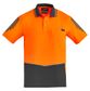 Syzmik Mens Hi Vis Flux Short Sleeve Polo