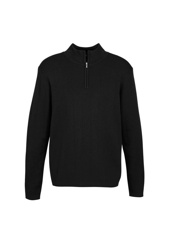 Fashion Biz Mens 80/20 Wool-Rich Pullover