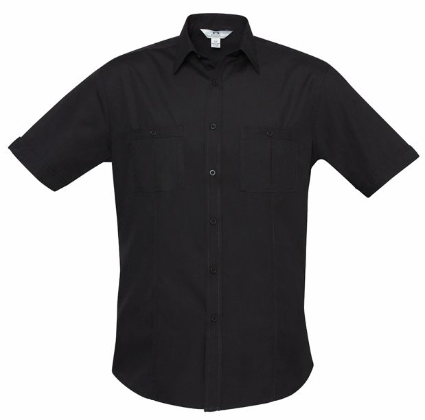 Fashion Biz Mens Bondi Short Sleeve Shirt