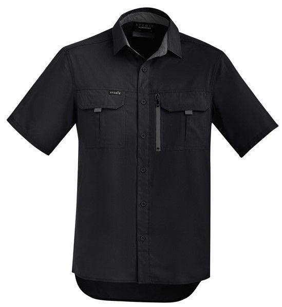 Syzmik Mens Outdoor Short Sleeve Shirt