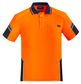 Syzmik Mens Reinforced Hi Vis Squad Short Sleeve Polo