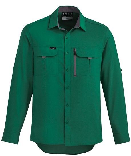 Syzmik Mens Outdoor Long Sleeve Shirt