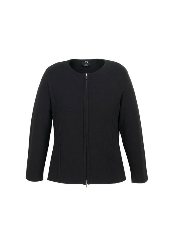 Fashion Biz Ladies 2-Way Zip Cardigan