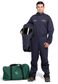 40Cal Premium Light Weight Jacket Bib Overalls, Switch Gear Hood, Clear Lens, Bag