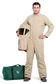 40Cal Premium Light Weight Jacket Bib Overalls, Lift Front, Clear Lens, Bag