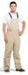 40Cal Premium Light Weight Jacket Bib Overalls, Lift Front, Clear Lens, Bag