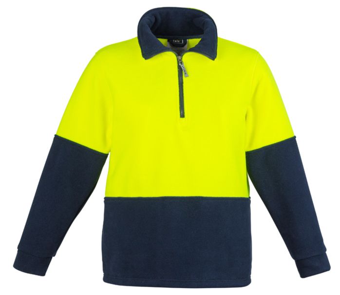 Syzmik Hi Vis Half Zip Polar Fleece Jumper