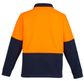 Syzmik Hi Vis Half Zip Polar Fleece Jumper