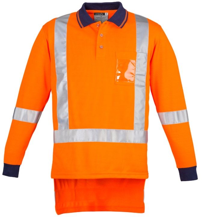 Syzmik Mens TTMC-W17 Long Sleeve Polo