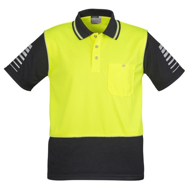Syzmik Mens Hi Vis Zone Polo
