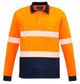 Syzmik Unisex Hi Vis Segmented Long Sleeve Polo - Hoop Taped