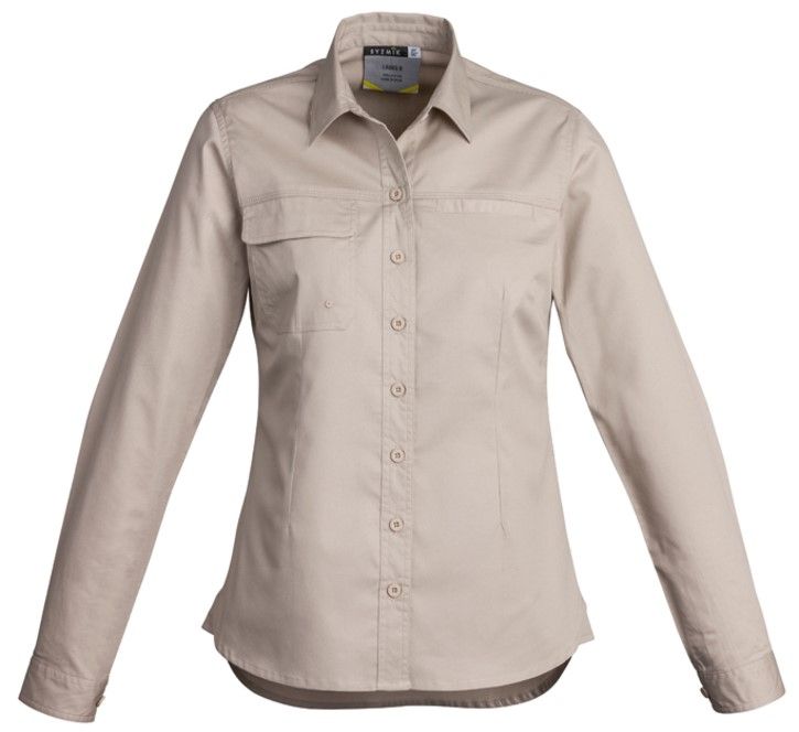 Syzmik Womens Lightweight Tradie Long Sleeve Shirt
