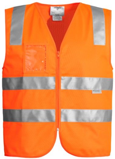 Syzmik Unisex Hi Vis Full Zip Vest