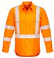 Syzmik Mens Hi Vis X Back Taped Shirt