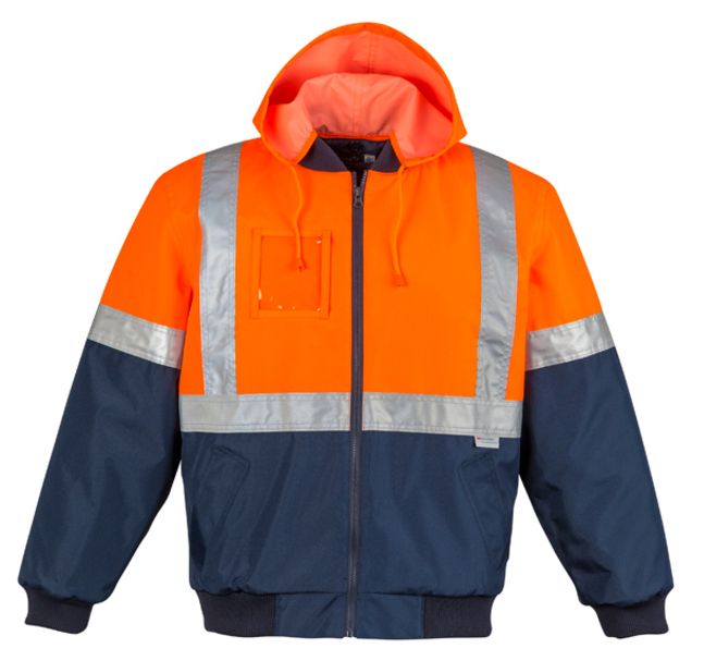 Syzmik Mens HI Vis Quilted Flying Jacket