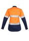 Syzmik Womens Hi Vis Spliced Industrial Shirt - Hoop Taped