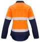 Syzmik Womens Fire Resistant Closed Fire Resistantont Hooped Taped Spliced Shirt