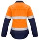 Syzmik Womens Fire Resistant Closed Fire Resistantont Hooped Taped Spliced Shirt