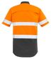 Syzmik Mens Rugged Cooling Taped Hi Vis Spliced Short Sleeve Shirt