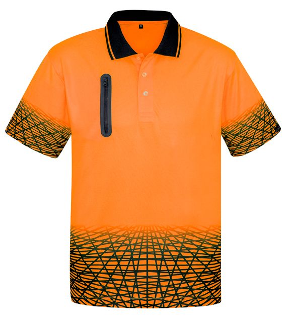 Syzmik Mens Tracks Polo