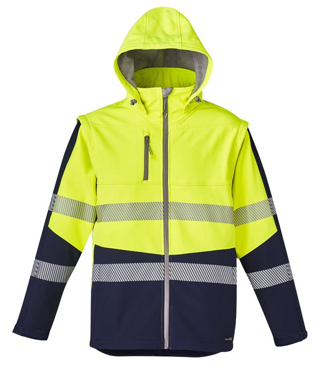 Syzmik Unisex 2 in 1 Stretch Softshell Taped Jacket