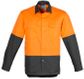 Syzmik Mens Hi Vis Spliced Industrial Shirt