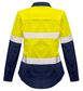 Syzmik Womens Rugged Cooling Taped Hi Vis Spliced Shirt