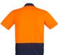 Syzmik Unisex Hi Vis Basic Spliced Polo - Short Sleeve