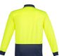 Syzmik Unisex Hi Vis Basic Spliced Polo - Long Sleeve