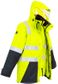 Syzmik Mens Hi Vis 4 in 1 Waterproof Jacket