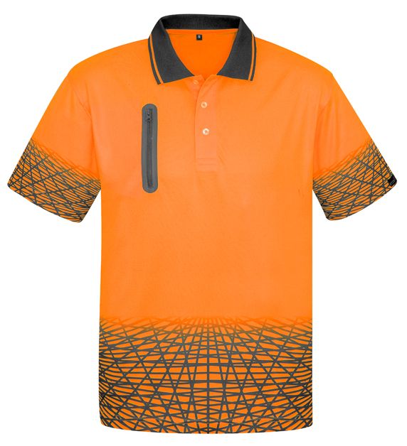 Syzmik Mens Tracks Polo