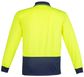 Syzmik Unisex Hi Vis Basic Spliced Polo - Long Sleeve