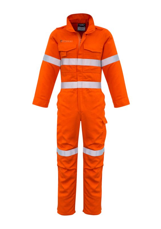 Syzmik Mens Fire Resistant Hooped Taped Overall