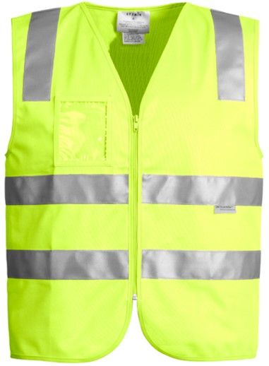 Syzmik Unisex Hi Vis Full Zip Vest
