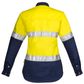 Syzmik Womens Hi Vis Spliced Industrial Shirt - Hoop Taped