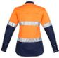 Syzmik Womens Hi Vis Spliced Industrial Shirt - Hoop Taped