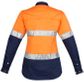 Syzmik Womens Hi Vis Spliced Industrial Shirt - Hoop Taped