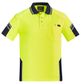 Syzmik Mens Reinforced Hi Vis Squad Short Sleeve Polo