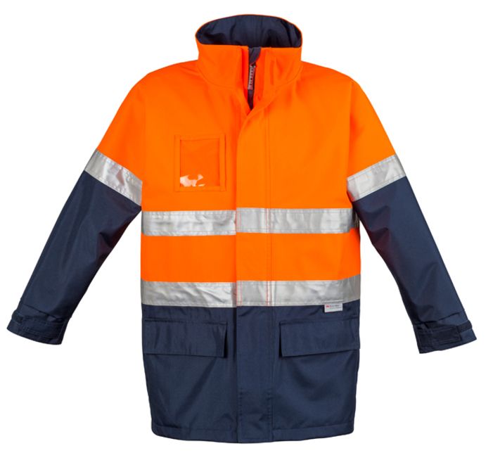 Syzmik Unisex Hi Vis Antarctic Softshell Taped Jacket