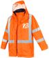 Syzmik Mens TTMC-W17 Hi Vis X Back 4 In 1 Waterproof Jacket