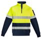 Syzmik Mens Hi Vis 1/4 Zip Pullover - Hoop Taped