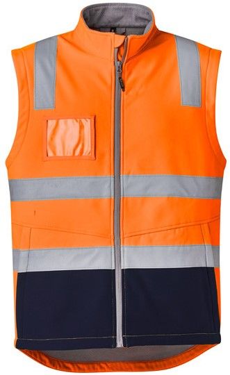 Syzmik Unisex Hi Vis Softshell Vest