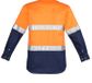 Syzmik Mens Hi Vis Spliced Industrial Shirt - Hoop Taped