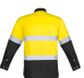 Syzmik Mens Hi Vis Spliced Industrial Shirt - Hoop Taped